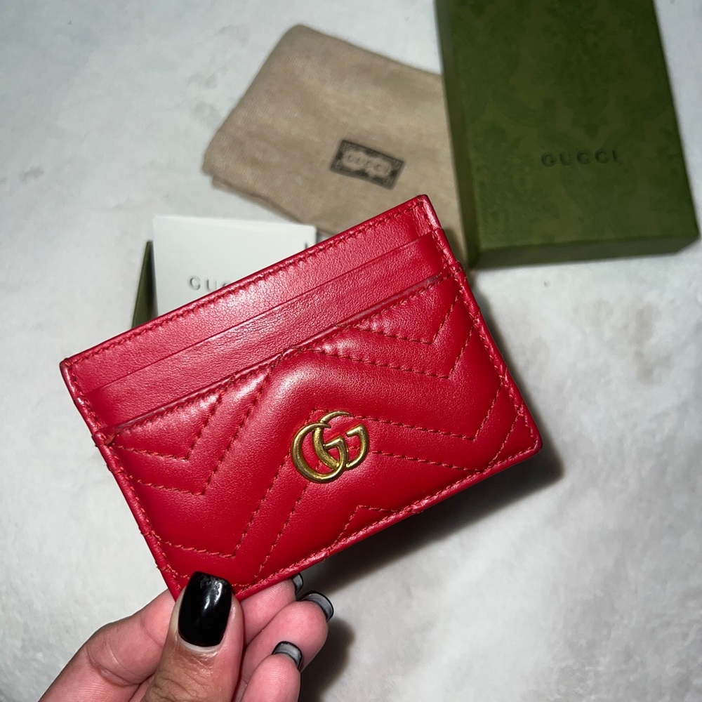 Authentic Gucci Marmont Card holder